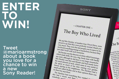 enter to win a free sony reader