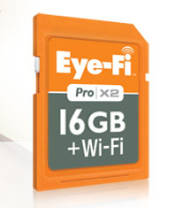 Eye-Fi Pro for Streaming Photos from Camera to Phone or Tablet