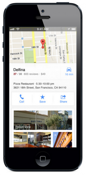 new google maps app for iPhone