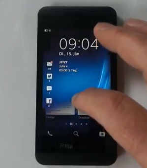 hands on with blackberry z10