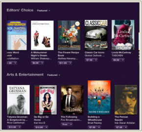 e-singles and other ibooks available through Apple