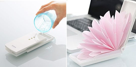 chokotto oasis paper humidifier portable home gift