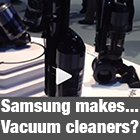 Samsung makes vacuum cleaners at ces 2014
