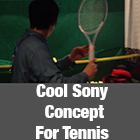 Sony shows off tennis racquet tracker tech demo at CES 2014