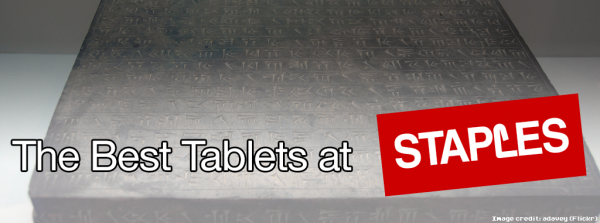 staples tablets