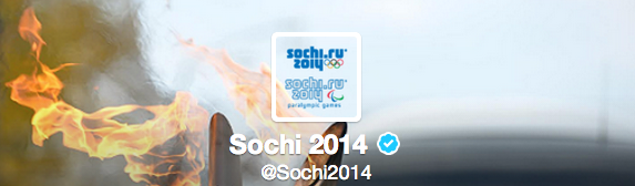 sochi 2014 twitter account