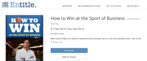entitle mark cuban how to win