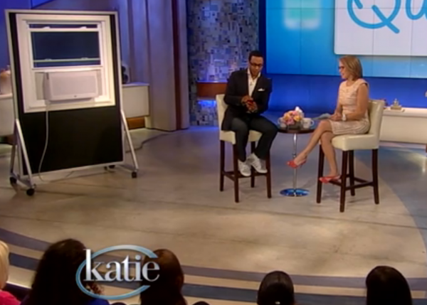 aros smart wifi air conditioner on katie couric